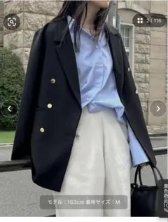 超希少✨CHANEL ジャケット　金ボタン 金ボタン ブレザー ジャケット（テーラードジャケット）｜ANGIE