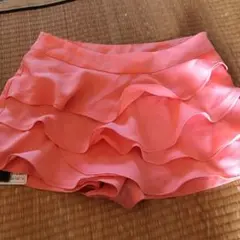 ショートフレアパンツ　美品のサムネイル