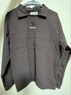 最終値下げ！！adidas ブラウン 長袖シャツ