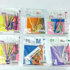 6点◆クチュリエ・ぬり絵みたいなざくざく刺しゅうブローチの会(動物)