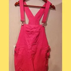 ピンク サロペット オーバーオール