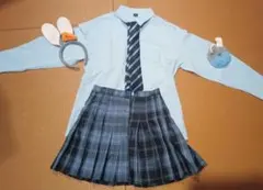 ハロウィン仮装　コスプレ衣装セット　ズートピア ジュディ風