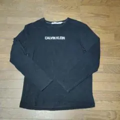 CALVIN KLEIN JEANS ブラック長袖カットソー M