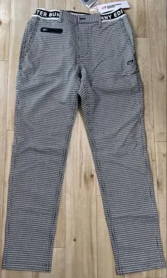 PEARLYGATES　マスターバニー　チェッカー柄　ゴルフストレッチパンツ PEARLYGATES マスターバニー チェッカー柄 ゴルフストレッチパンツ