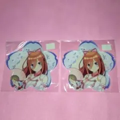 五等分の花嫁　中野三玖　アクリルコースター2枚