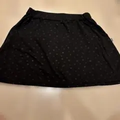 FILA 星柄ブラックスカート　LL
