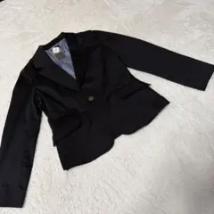 綿　ジャケット　11R ブラックフォーマル