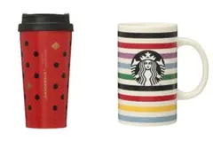 スターバックス　ケイトスペード　 タンブラー　マグカップ　2点セット　新品未使用