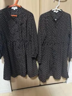 anyFAM ドット柄 ワンピース 110cm 120cm 2着