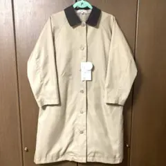 新品 hareiro ベージュ トレンチコート カジュアル ゆったり Mサイズ