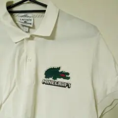 LACOSTE Minecraft コラボ ポロシャツ マインクラフト Mのサムネイル