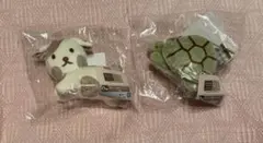 タイトーくじ ミッフィー　ぬいぐるみキーホルダー いぬ かめ