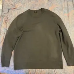 UNIQLO XL ダークグレー 長袖セーター