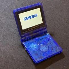 GBASP ゲームボーイアドバンスSP DSI 高輝度スクリーン クリアブルー