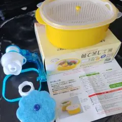 茹で蒸し工房　ホルダー付きペットボトルハンドル　フラワースポンジのサムネイル