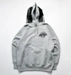 浜崎あゆみ×MFC フーディー　グレー Mサイズ 浜崎あゆみ×MFC STYLE ICON ZIP HOODIE ASH Mサイズ - メルカリ