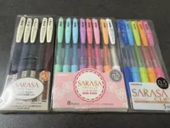 新品未使用ZEBRA SARASA サラサクリップ 0.5mm 18本セットのサムネイル