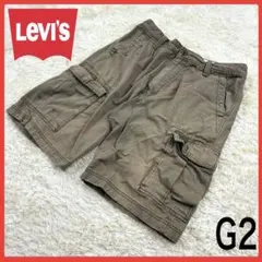送料無料！ リーバイス レアカラー ゆるたぼ 00s カーゴ ハーフパンツ 人気