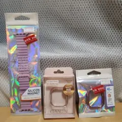 Apple Watch シリコンバンド 42/44/45/49mm 3点セット