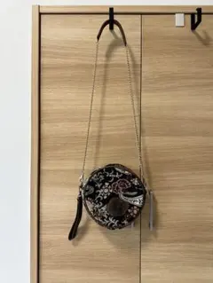 【EVRIS】花柄 ショルダーバッグ 円形