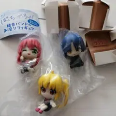 ぼっち・ざ・ろっく！　結束バンド のお座りフィギュア　虹夏 リョウ 喜多 セット
