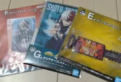 ヒロアカ　一番くじ　～正義のかたち～　E賞　F賞　G賞　３点セット　轟焦凍