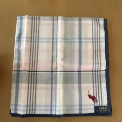 POLO RALPH LAUREN チェック柄 ハンカチ
