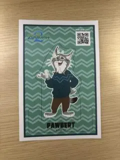 ズートピア2 パウバート ポストカードk