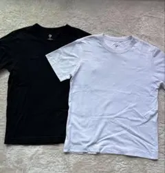 ファミリーマート アウターtシャツ くろ しろ S セット