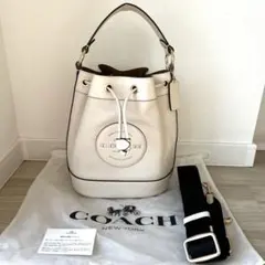 コーチ　巾着バッグ　超美品