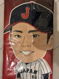 侍ジャパン　松本裕樹　フェイスタオル　ガチャ2025強化試合ver スーパーレア