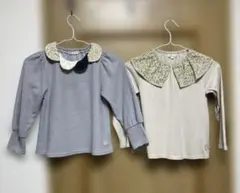 studio mom 120センチ長袖カットソー 2枚セット(中古)