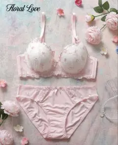 ブラジャーショーツセット&ロングソックス