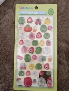 くちぱっち　たまごっち　3Dシール