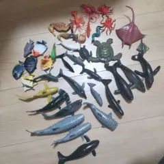 海洋生物フィギュアセット 約38体