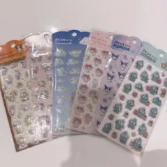 ぷくっとシール ＊ サンリオ ６枚セット