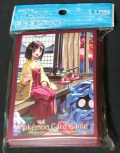未開封★　ポケモン　カードゲームデッキシールド　エリカの休日 19個 ポケモンカードゲーム エリカの休日 デッキシールド - メルカリ