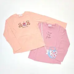 子供服 女の子 130cm 長袖 Tシャツ まとめ売り 新品 YFN45