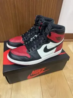 AJ1 High BRED TOE ブレッドトゥ　26.5センチ　美品