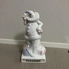 陶器製 ピエロ 置物 BROADWAY