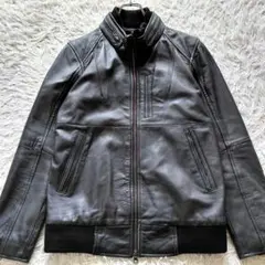 00s y2k archive gimmick 羊革ジップラムレザージャケット