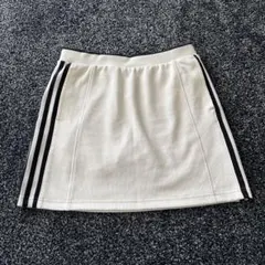 adidas ホワイト ストライプ スカートのサムネイル