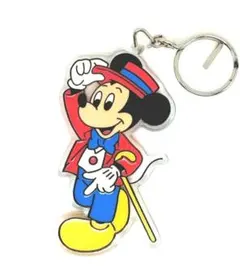 ミッキーマウス アクリルキーホルダー　ラッキーコーポレーション　昭和レトロ