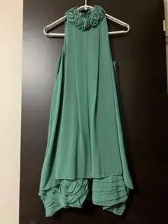 パーティードレス　結婚式　ミントグリーン