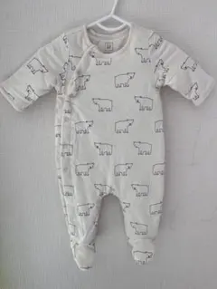 GAP ボディオール 0~３month ホワイト アウター