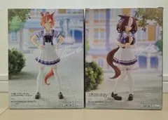 ウマ娘 プリティーダービー テイエムオペラオー メイショウドトウ 制服フィギュア