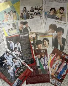 なにわ男子　雑誌切り抜き（Aぇ！group、関ジュあり）