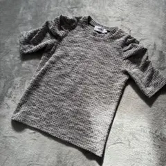 AZUL by MOUSSY グレー系 半袖ニット M