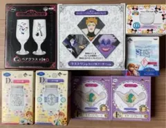 ☆新品未使用☆一番くじディズニープリンセス　アナと雪の女王等　8点　まとめ売り