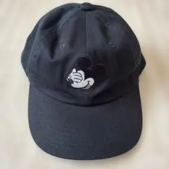 Disney ミッキーマウス キッズ キャップ 黒
